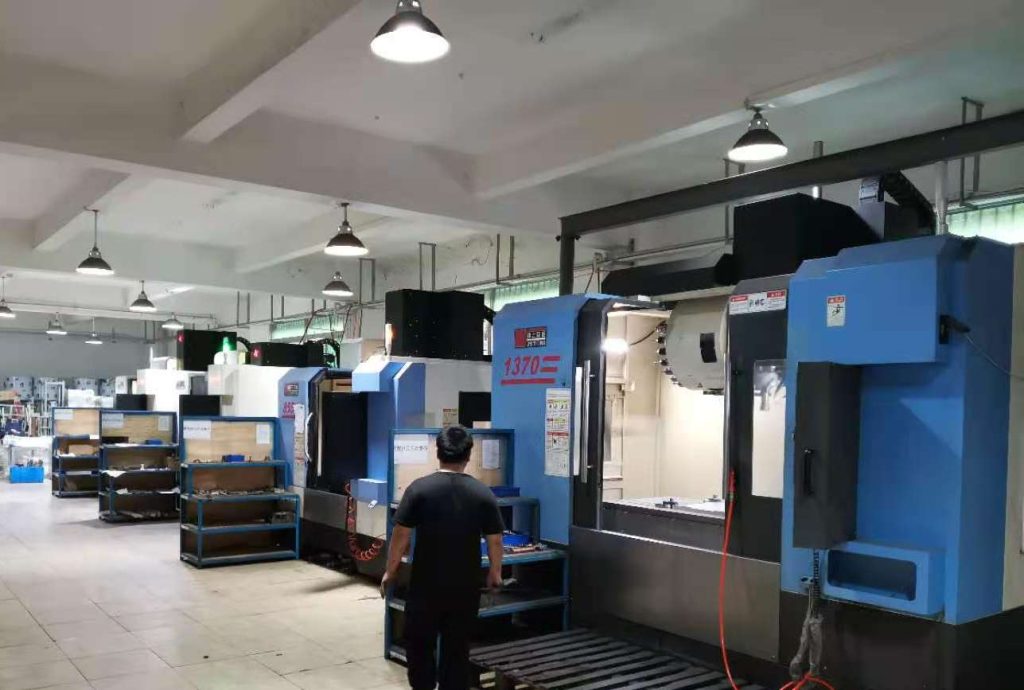 injection mould processing workshop