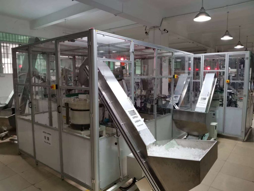 assembly machine workshop .